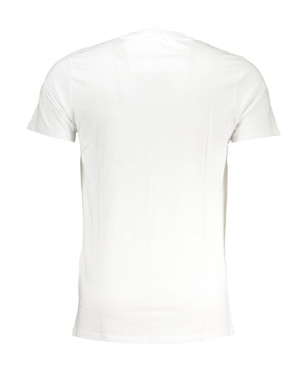 Cavalli Class White Cotton T-Shirt