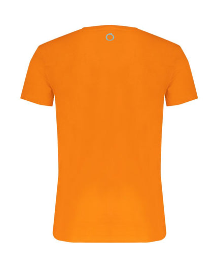 Trussardi Arancione Cotton Men T-Shirt