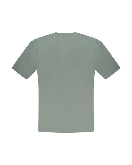 North Sails Green Cotton Men T-Shirt
