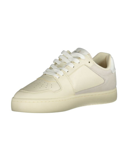 Calvin Klein White Polyethylene Men Sneaker