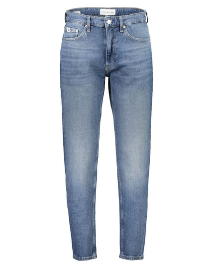 Calvin Klein Blue Cotton Men Jeans