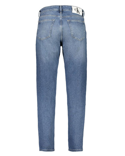 Calvin Klein Blue Cotton Men Jeans