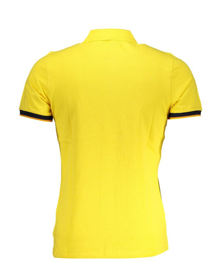 K-WAY Sunshine Yellow Cotton Blend Polo