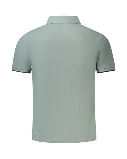 North Sails Green Cotton Men Polo Shirt