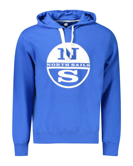 North Sails Blue Cotton Men's Sweater