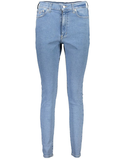 Tommy Hilfiger Blue Cotton Women Skinny Jean