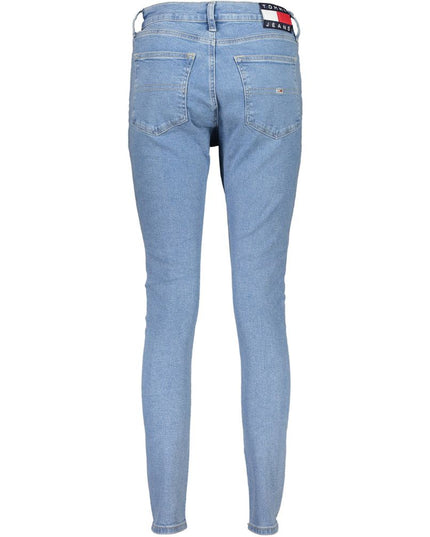 Tommy Hilfiger Blue Cotton Women Skinny Jean