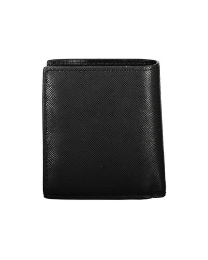 Tommy Hilfiger Black Leather Men Wallet