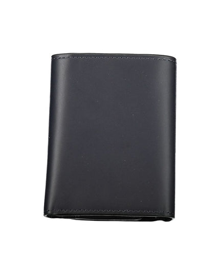 Tommy Hilfiger Elegant Blue Leather Wallet for Men