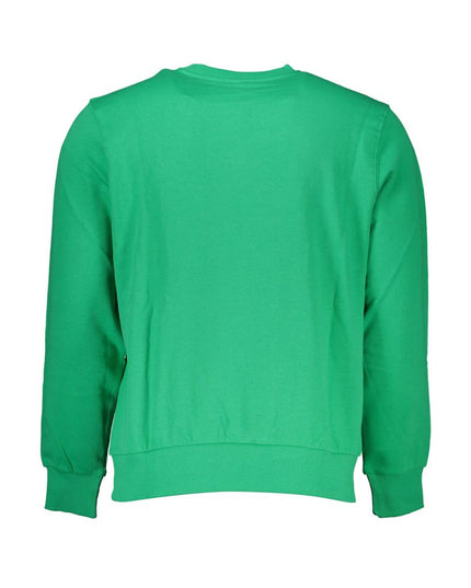 North Sails Green Cotton Men Sweater
