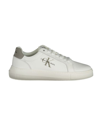 Calvin Klein White Leather Men Sneaker