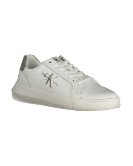 Calvin Klein White Leather Men Sneaker