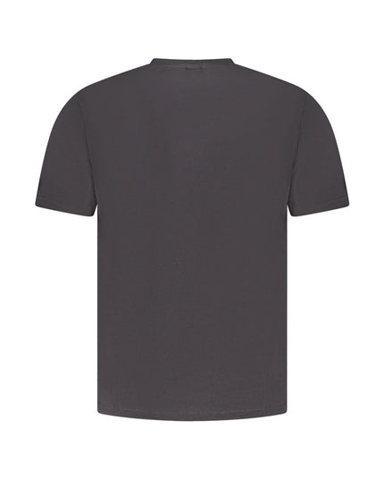 North Sails Black Cotton Men T-Shirt