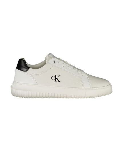 Calvin Klein White Leather Men Sneaker