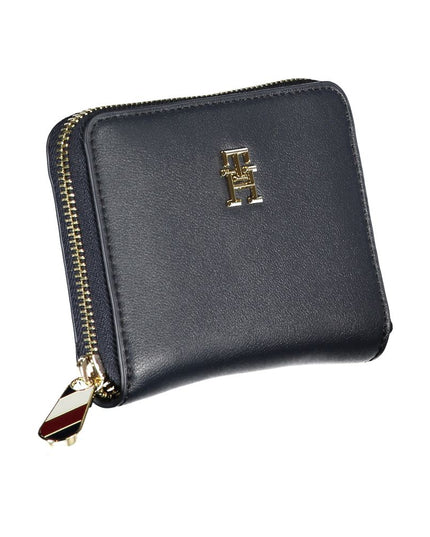 Tommy Hilfiger Blue Polyester Wallet