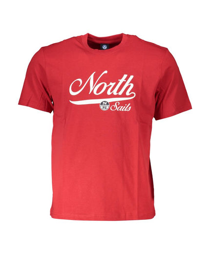 North Sails Red Cotton T-Shirt