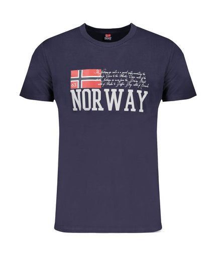 Norway 1963 Blue Cotton T-Shirt