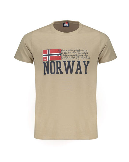 Norway 1963 Beige Cotton Men's T-Shirt