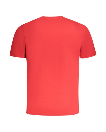 North Sails Red Cotton Men T-Shirt
