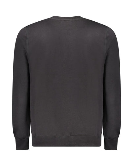 North Sails Black Cotton Men Sweater