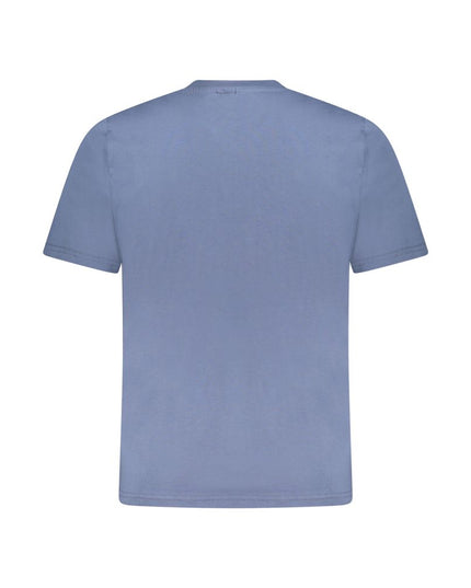 North Sails Blue Cotton Men T-Shirt