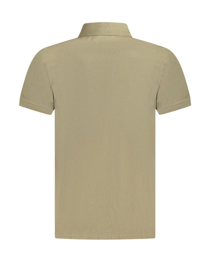 Timberland Brown Cotton Men Polo Shirt