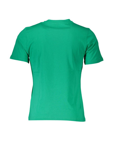 North Sails Green Cotton Men T-Shirt