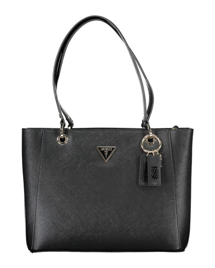 Guess Jeans Black Polyurethane Women Handbag