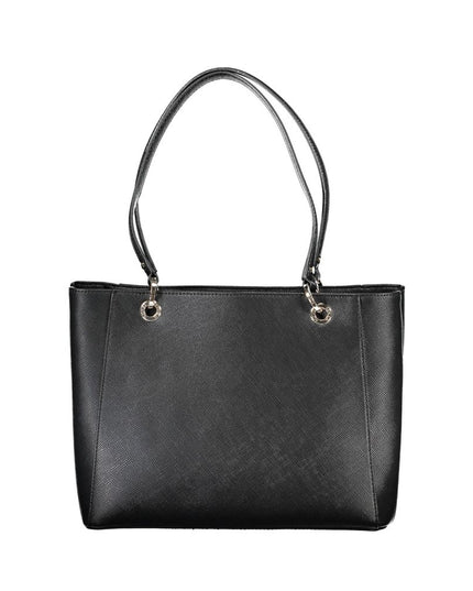 Guess Jeans Black Polyurethane Women Handbag