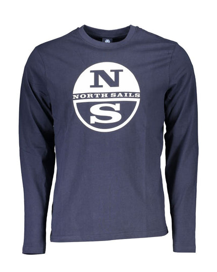 North Sails Blue Cotton T-Shirt