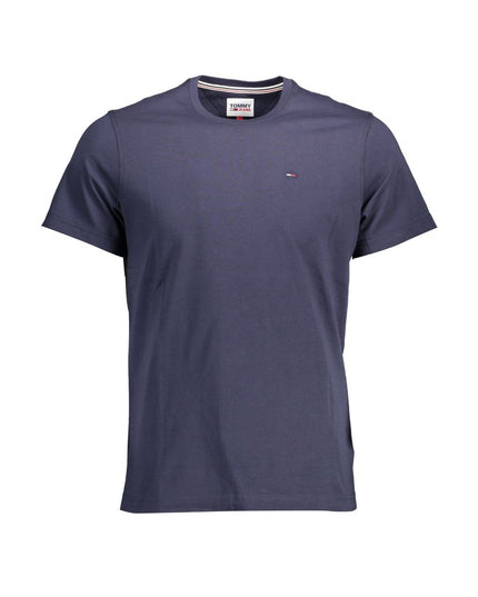 Tommy Hilfiger Blue Organic Cotton Men T-Shirt