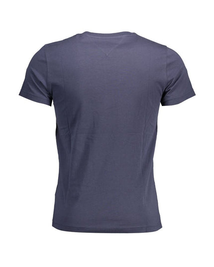 Tommy Hilfiger Blue Organic Cotton Men T-Shirt
