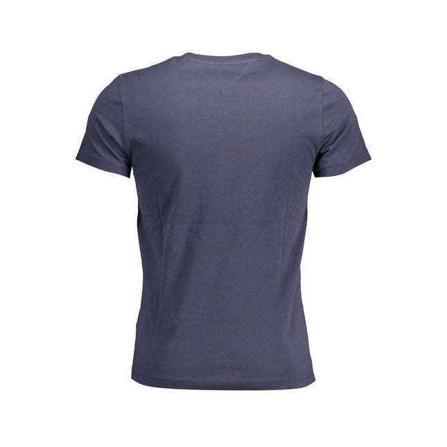 Tommy Hilfiger Blue Organic Cotton Men T-Shirt