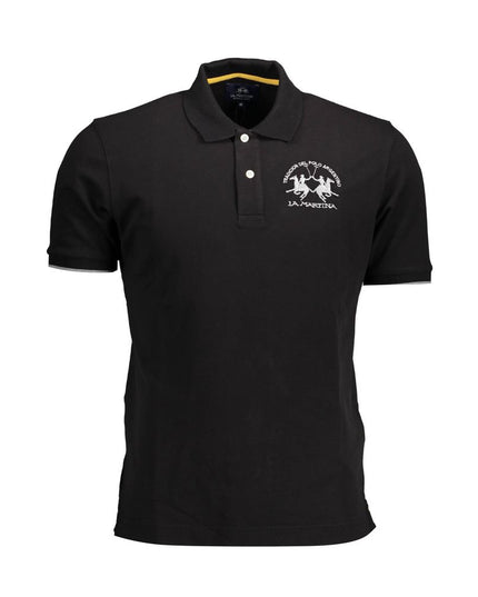 La Martina Chic Contrast Details Polo Shirt
