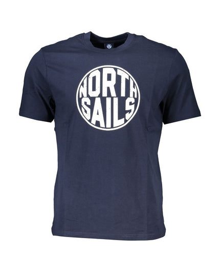North Sails Blue Cotton T-Shirt