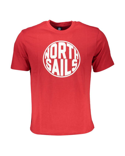 North Sails Red Cotton T-Shirt
