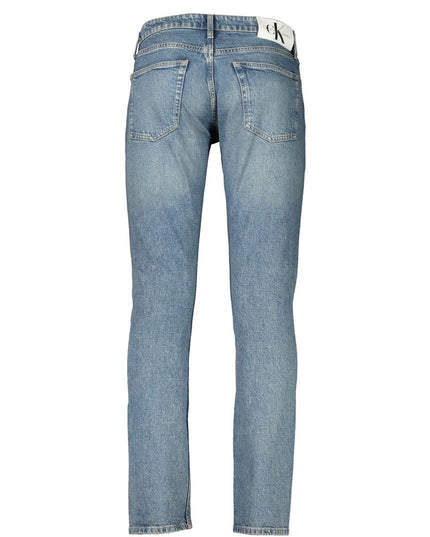 Calvin Klein Blue Cotton Men Jeans