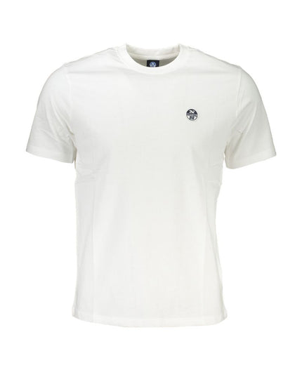 North Sails White Cotton Men's T-Shirt