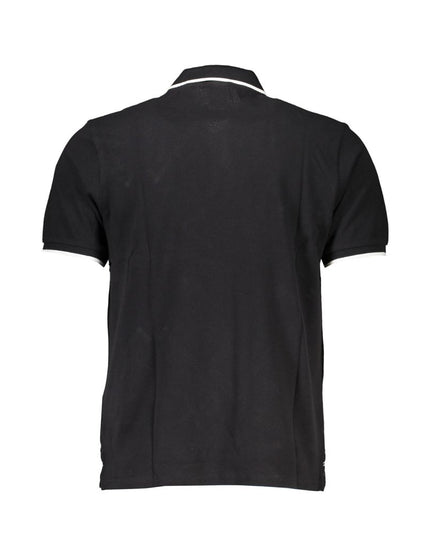 North Sails Black Cotton Polo Shirt