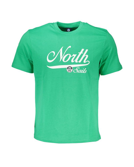 North Sails Green Cotton T-Shirt