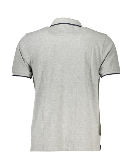 North Sails Brown Cotton Men Polo Shirt