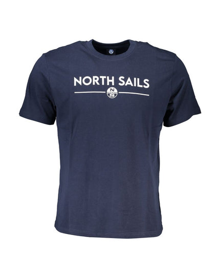 North Sails Blue Cotton T-Shirt