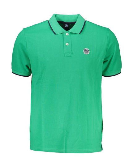 North Sails Green Cotton Polo Shirt