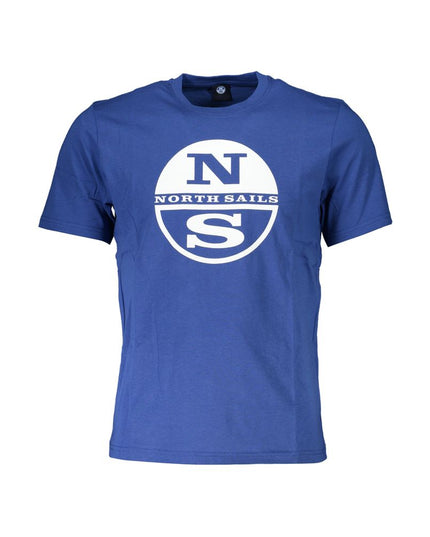 North Sails Blue Cotton T-Shirt
