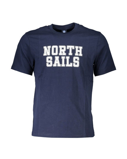 North Sails Blue Cotton T-Shirt