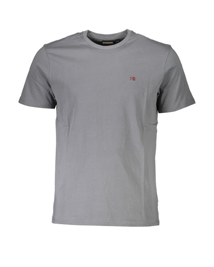 Napapijri Brown Cotton Men T-Shirt