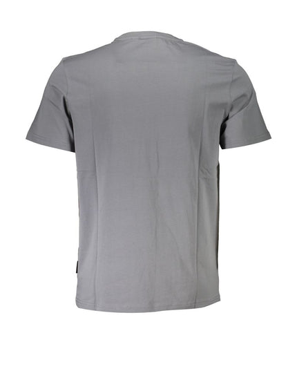 Napapijri Brown Cotton Men T-Shirt