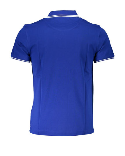 Harmont & Blaine Sleek Short Sleeved Contrast Polo