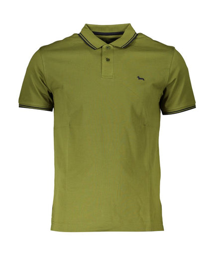 Harmont & Blaine Sharp Green Contrast Polo Shirt