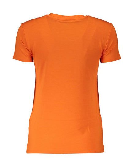 Patrizia Pepe Orange Elastane Women Top